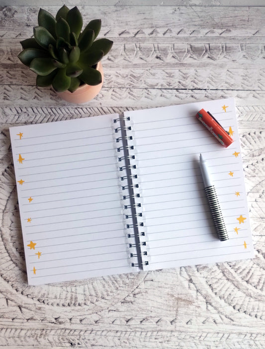 Lined Teacher A5 Notebook