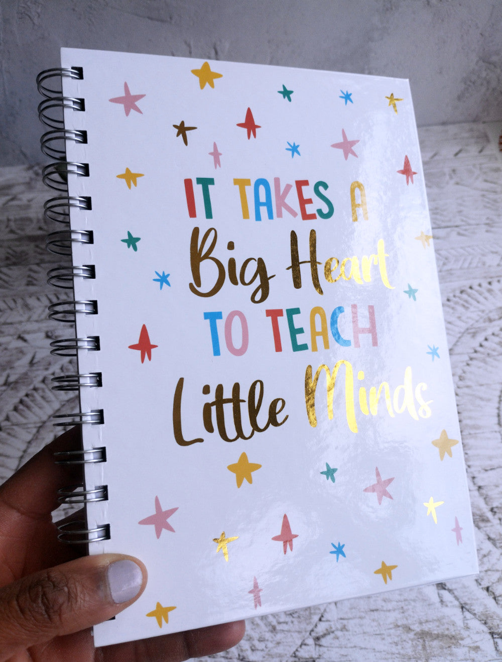 Colourful Teacher A5 Notebook