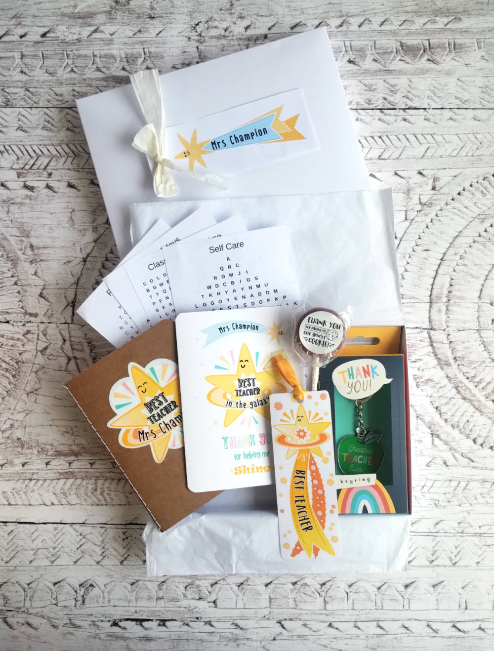 Fun Teacher Gift Box for Primary School Teachers