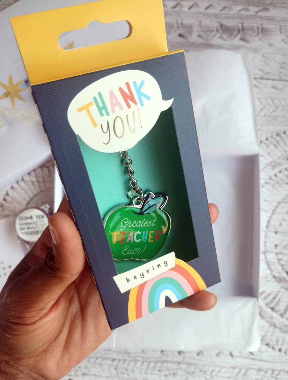 Greatest Teacher Keyring