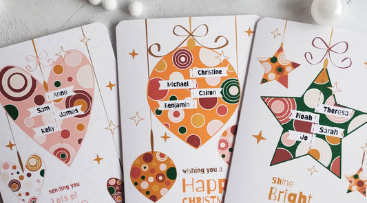 Dotty Christmas Greeting Card Mix