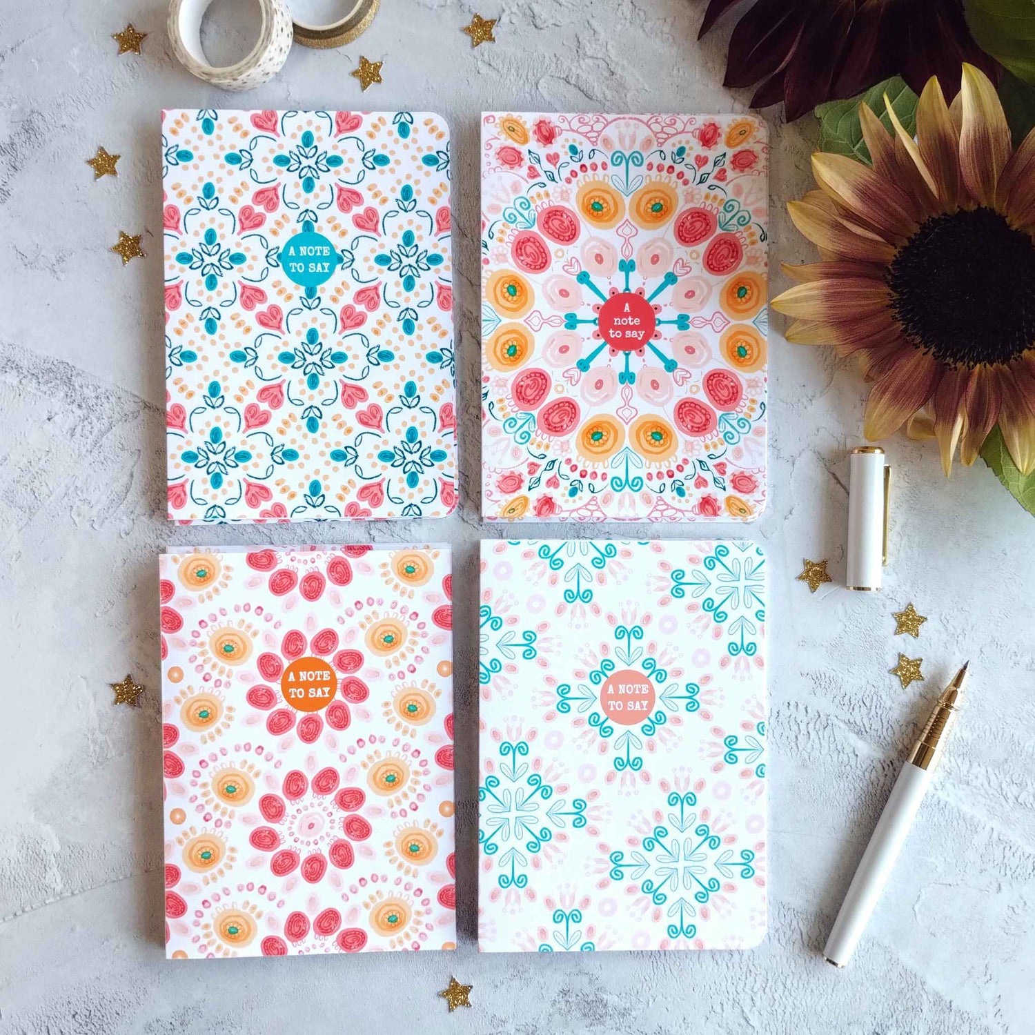 4 Note Card Packs from the Summa Range