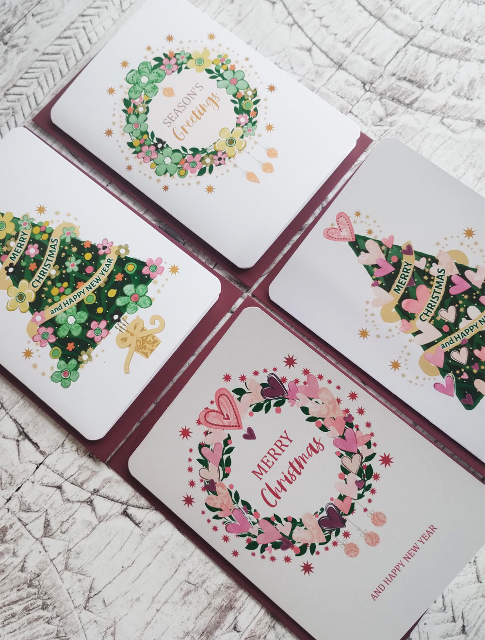 Christmas Trees and Wreaths Multi-pack