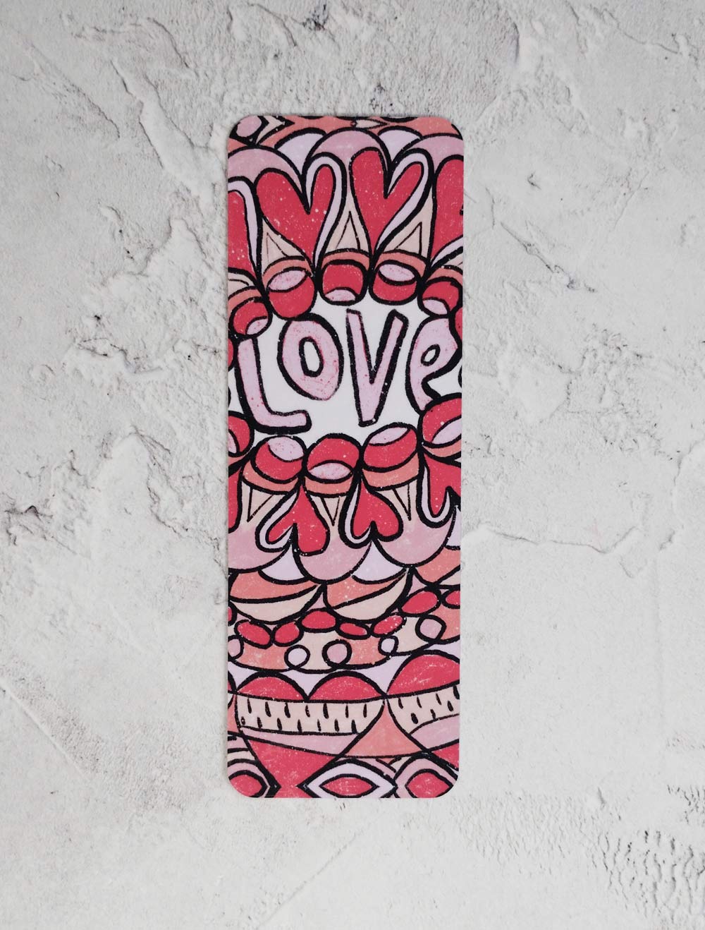 Doodle Love Bookmark