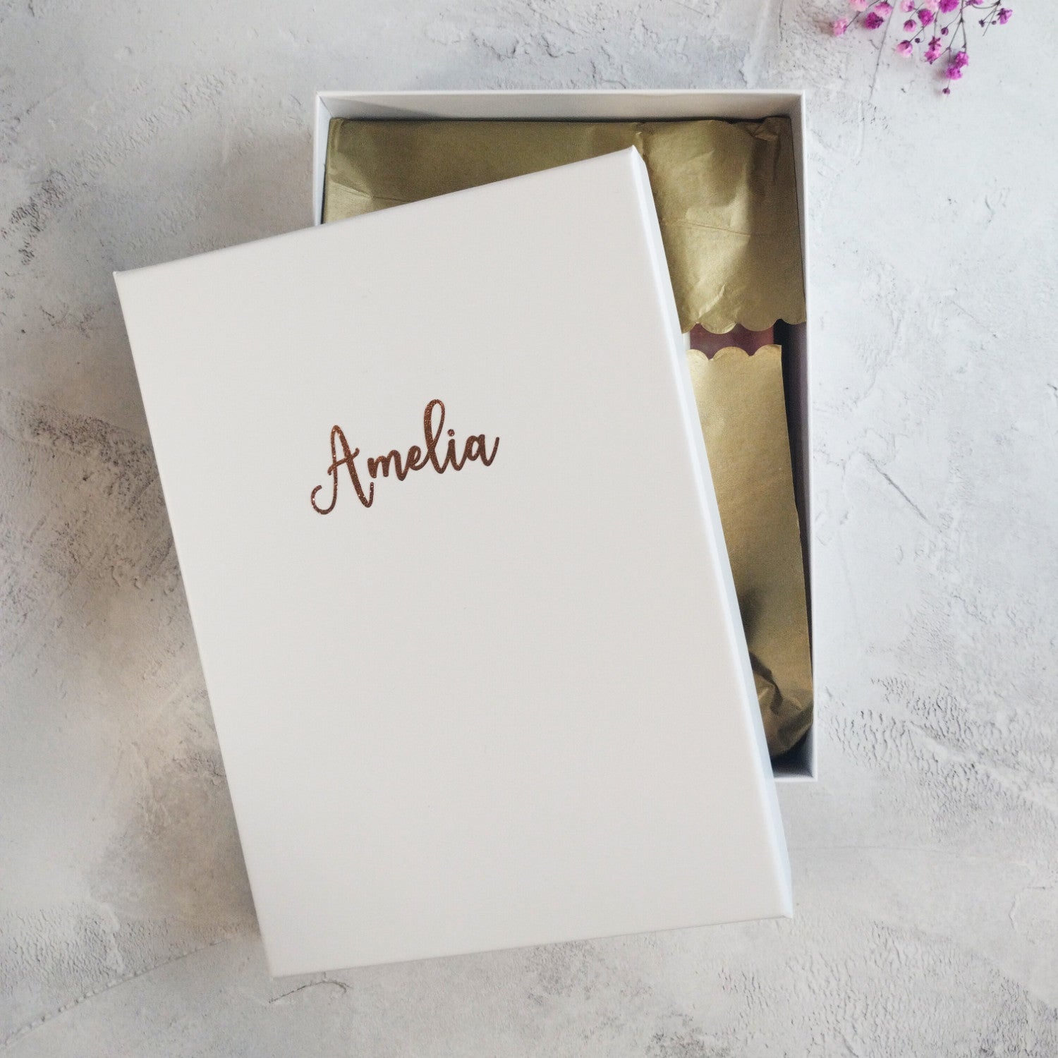 The personalised Dream Space gift box 
