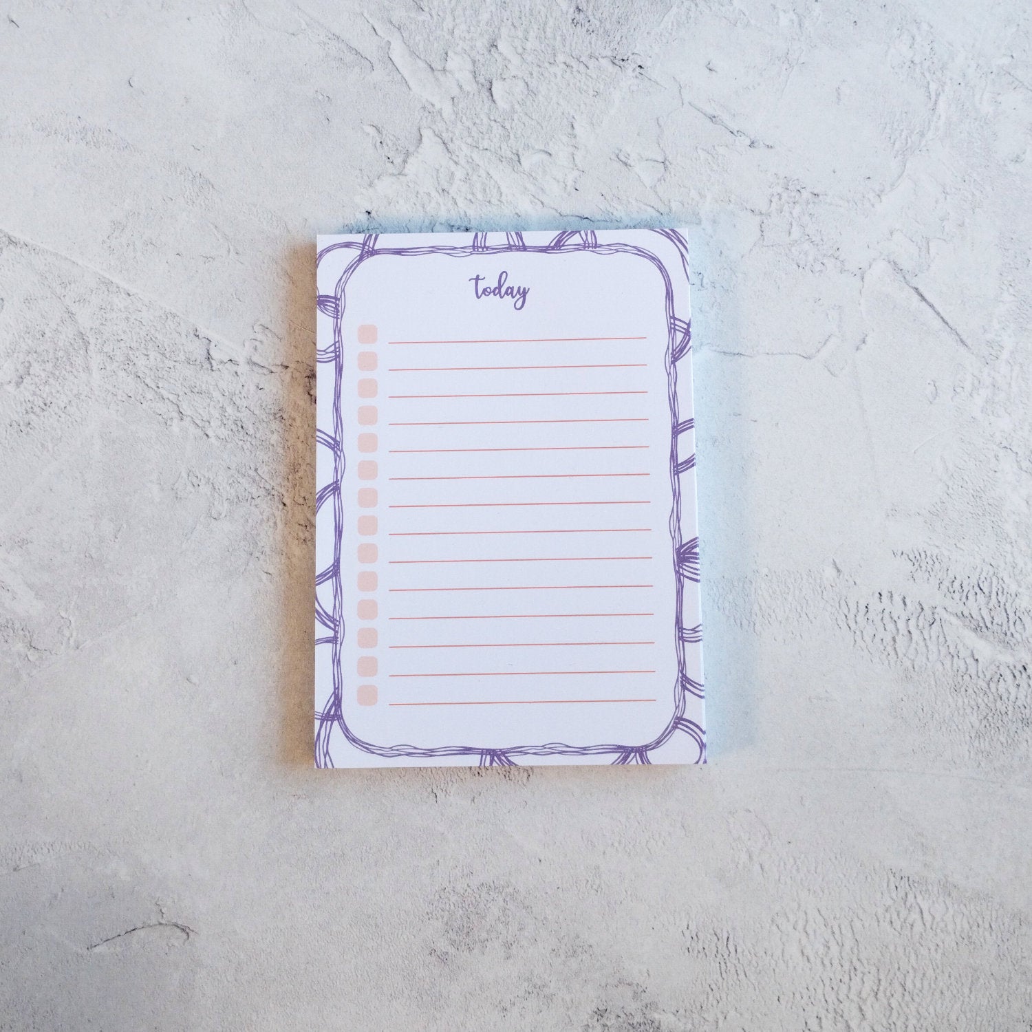 Dream Space A6 notepad