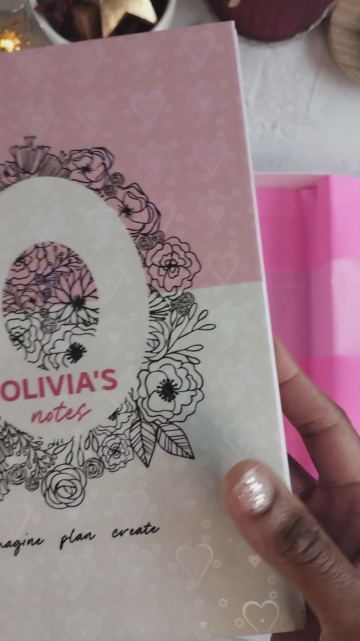 The Pink Notes Blossom Notebook