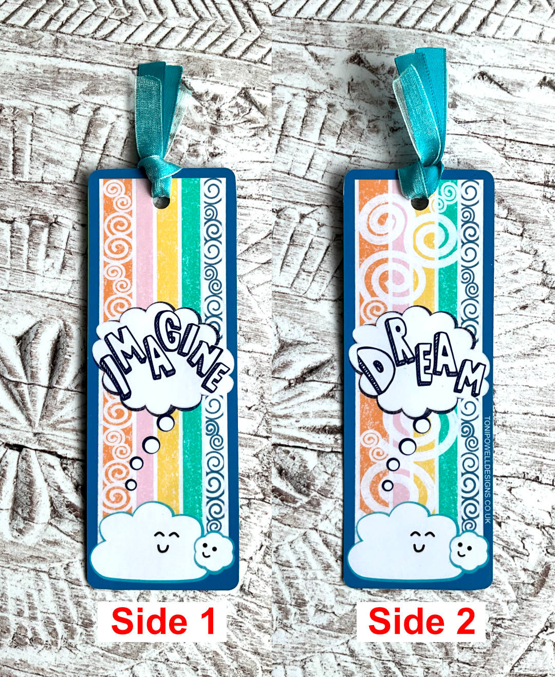 Personalised Rainbow Teacher's Card
