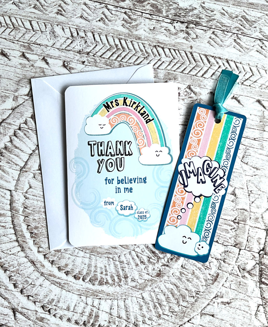Thank you teacher card