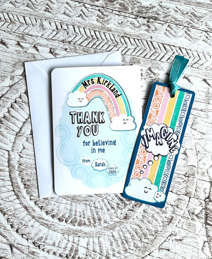 Thank you teacher card