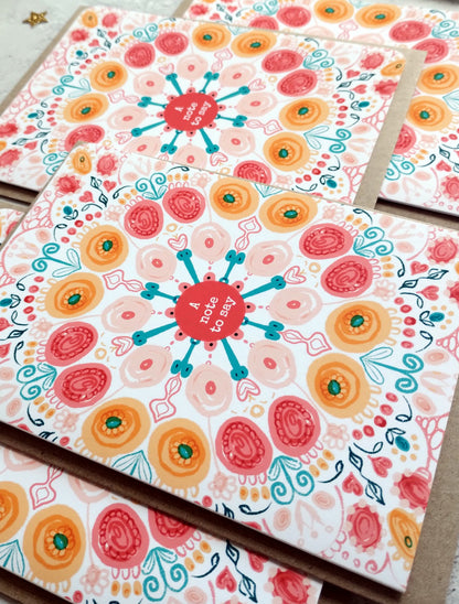 Summa Burst Note Cards (4 Pack)