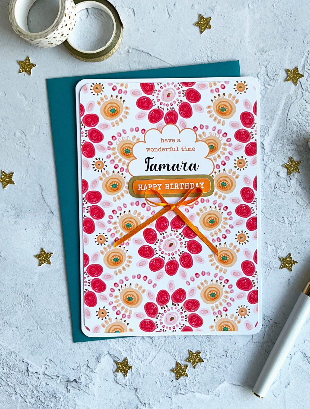 Personalised Summa Carnival Birthday Card