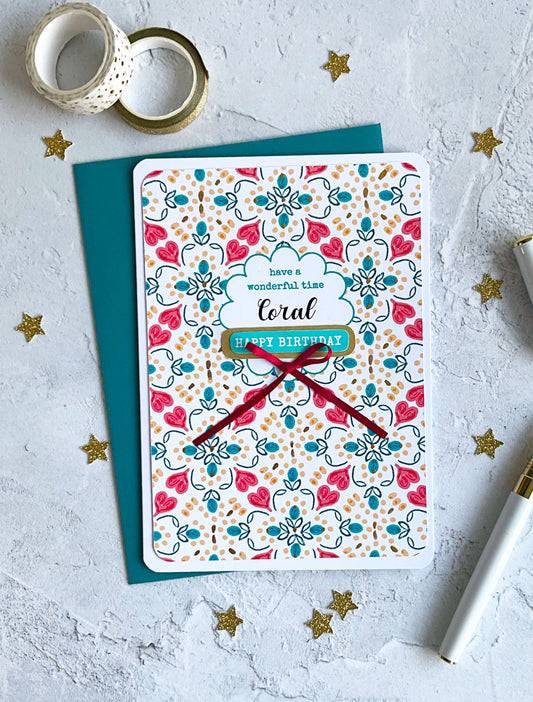 Personalised Summa Love Birthday Card