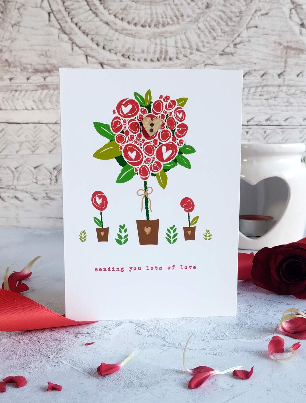 The Love Tree Greeting Card